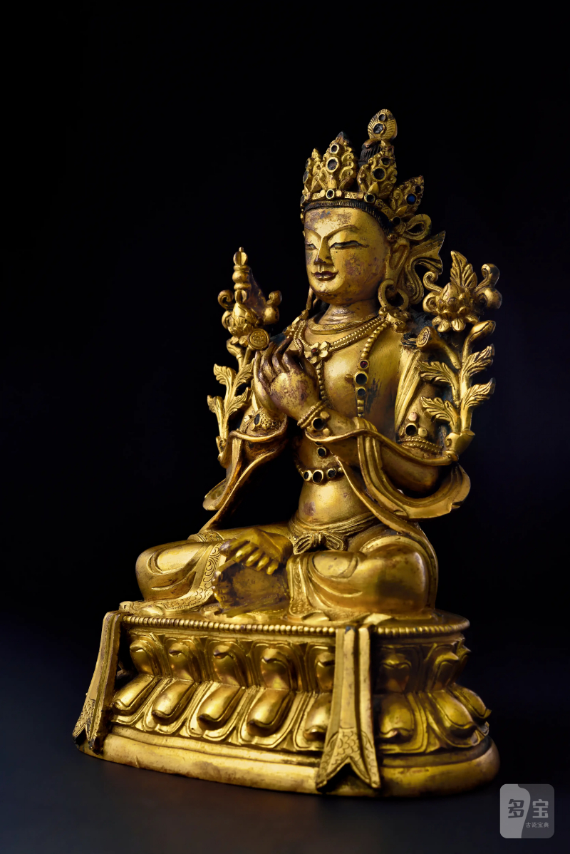 清乾隆（1736-1795年）金刚手菩萨像